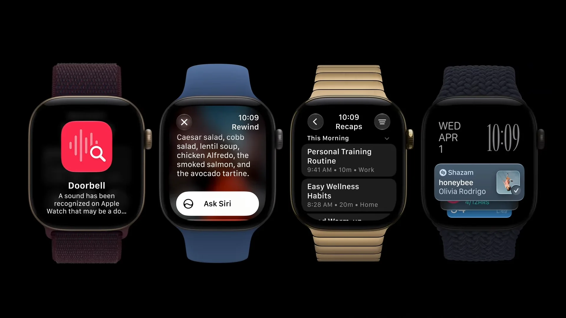 Apple Watch Siri Recap